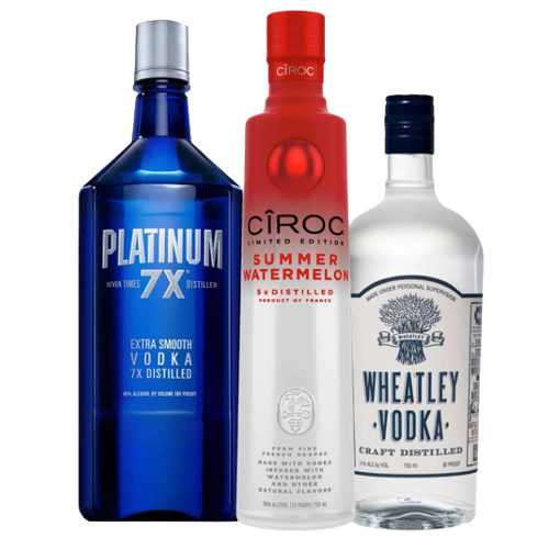 Kings Wine and Spirits Vodka Collection