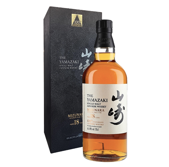 The Yamazaki 18 Years Old 100th Anniversary Japanese Single Malt Whisky (700ml)