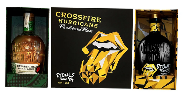 Crossfire Hurricane Caribbean Rum Stones Tour '24 Gift Set (2x700ml)