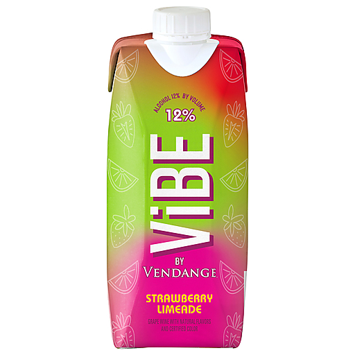 Vendange ViBE By Strawberry Limeade Wine 500ml