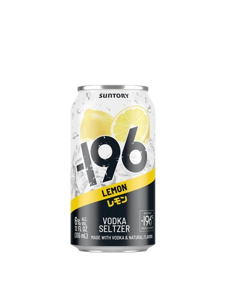 196 Lemon Vodka Seltzer (4pk)