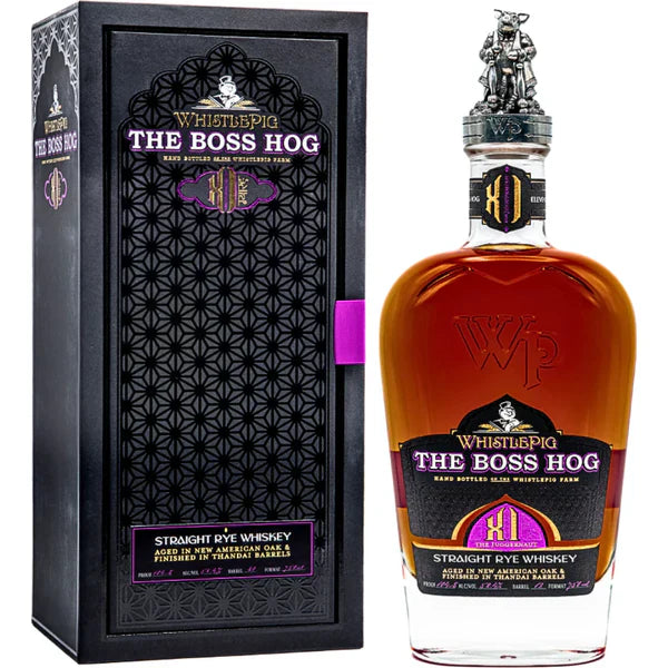 WhistlePig Boss Hog XI "The Juggernaut" Straight Rye Whiskey 750ml