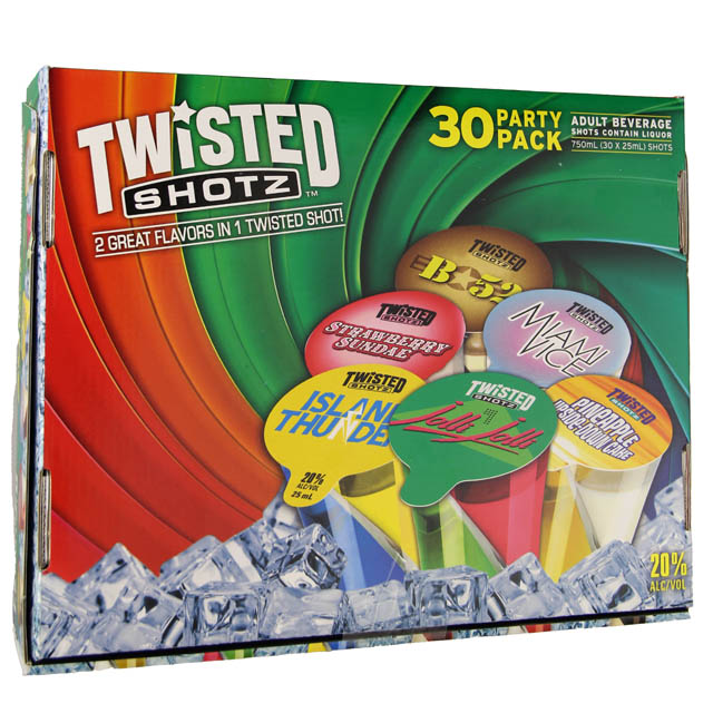 Twisted Shotz 30 Party Pack (30x25ml)