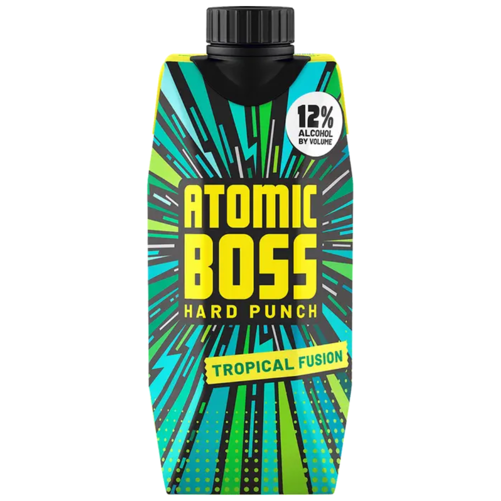 Atomic Boss Tropical Fusion Hard Punch (500ml)