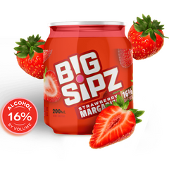 Big Sipz Strawberry Margarita (200ml)