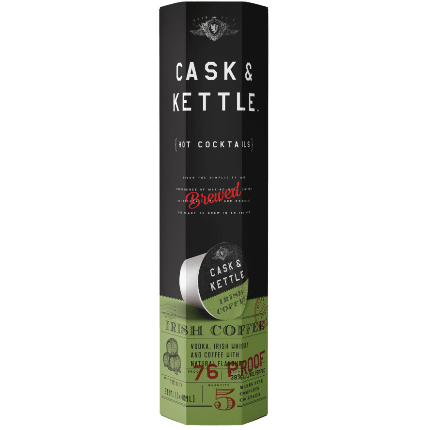 Cask & Kettle Irish Coffee K-Pod Cocktails (5 pods)