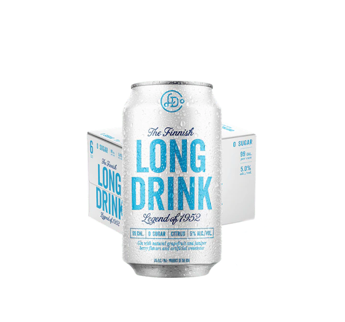 The Finnish Long Drink Zero Sugar Cocktail (6pk) 