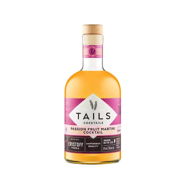 Tails Cocktails Passion Fruit Martini Cocktail (375ml) 