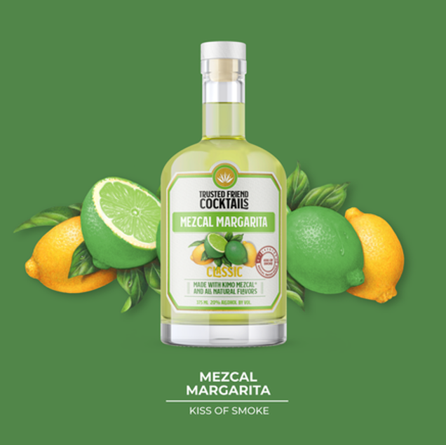 Trusted Friend Classic Mezcal Margarita Cocktail (375ml)