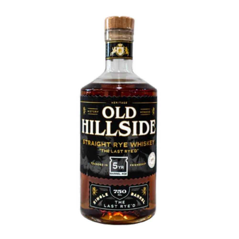 Old Hillside Straight Rye Whiskey 