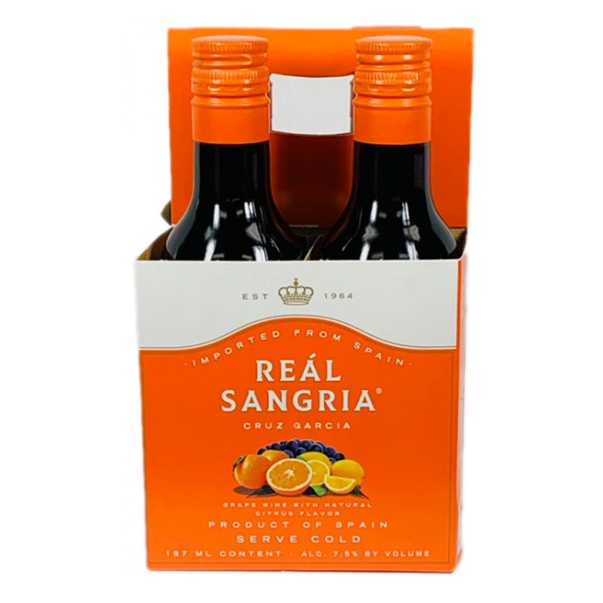 Cruz Garcia Real Sangria (4x187ml)