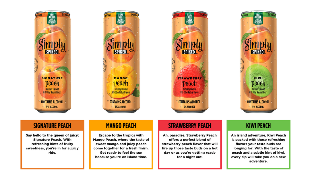 Simply Spiked Peach Variety Pack (12pk)