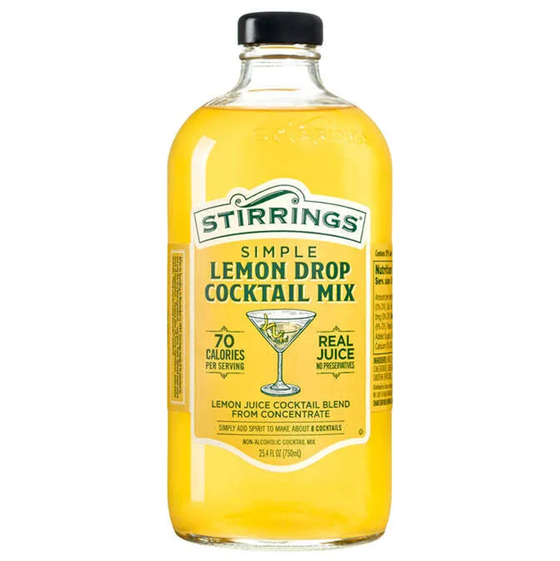 Stirrings Lemon Drop Cocktail Mix (750ml)