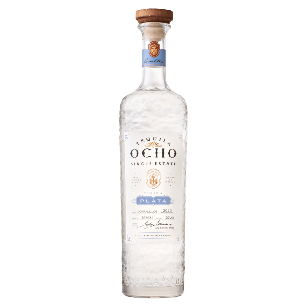 Tequila Ocho Single Estate Plata Tequila (750ml)