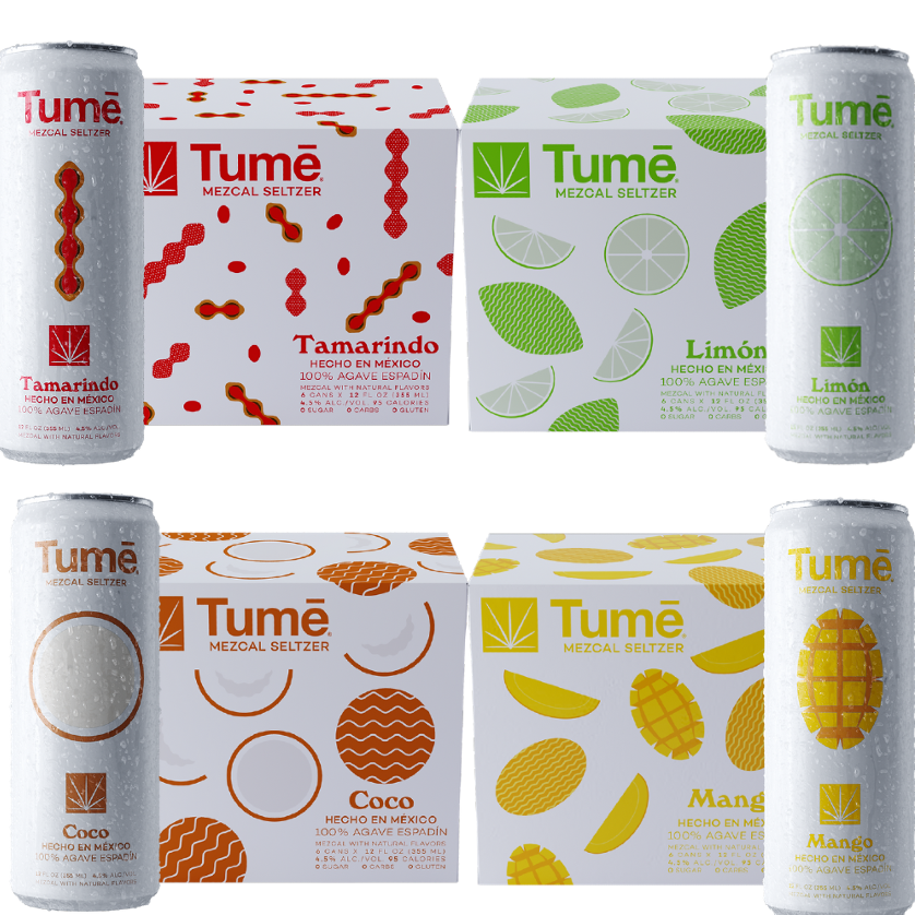 Tumē Party Pack Mezcal Hard Seltzer (4pk/24 cans)