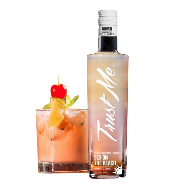 Trust Me Sex On The Beach Vodka Cocktail 375ml