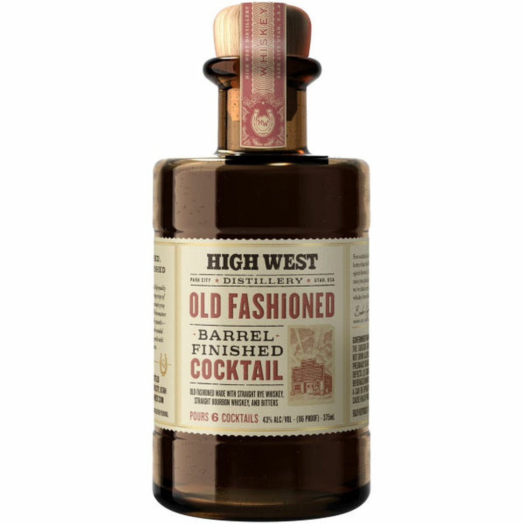 High West Old Fashioned Barrel Finished Cocktail 750ml