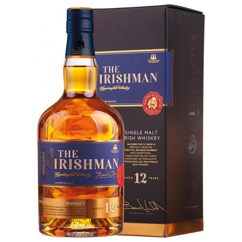 The Irishman Single Malt Irish Whiskey Aged 12 Years Limited Release 750ml