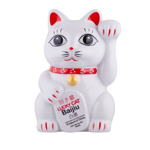 Lucky Cat Baijiu Grain Alcohol (750ml)