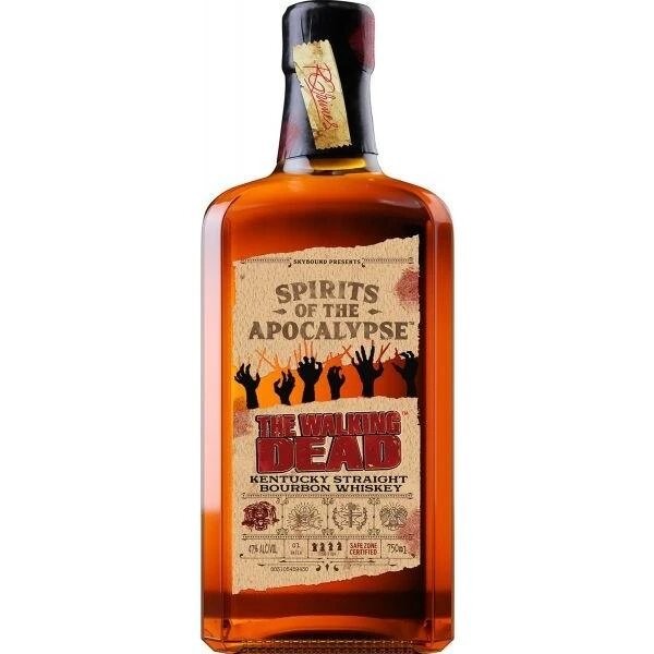 Spirits of the Apocalypse The Walking Dead Kentucky Straight Bourbon Whiskey 750ml