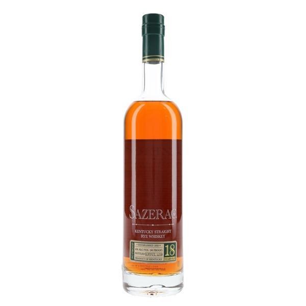 Sazerac 18 Year Old Kentucky Straight Rye Whiskey 750ml