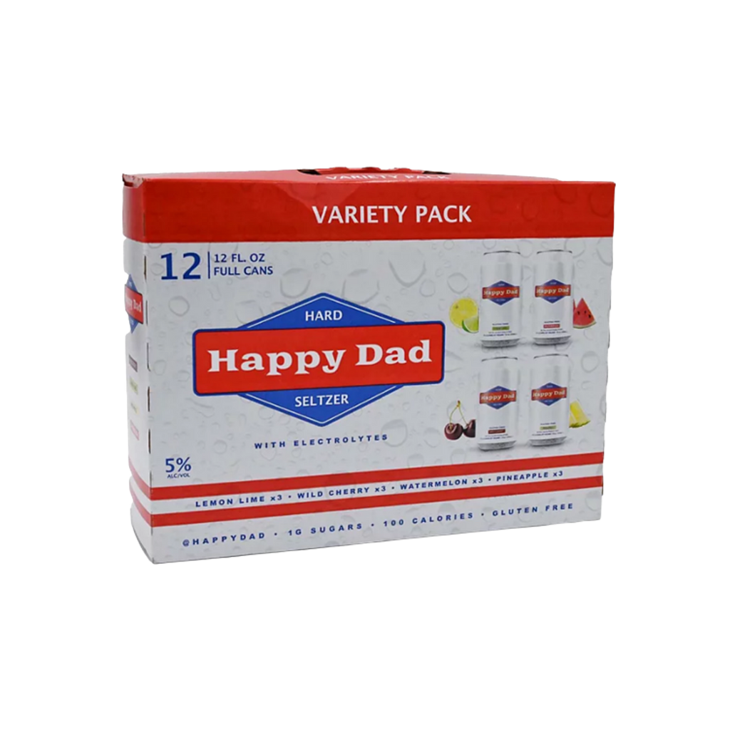 Happy Dad Hard Seltzer Variety Pack 12pk Kings Wine And Spirits Kings Wine And Spirit 