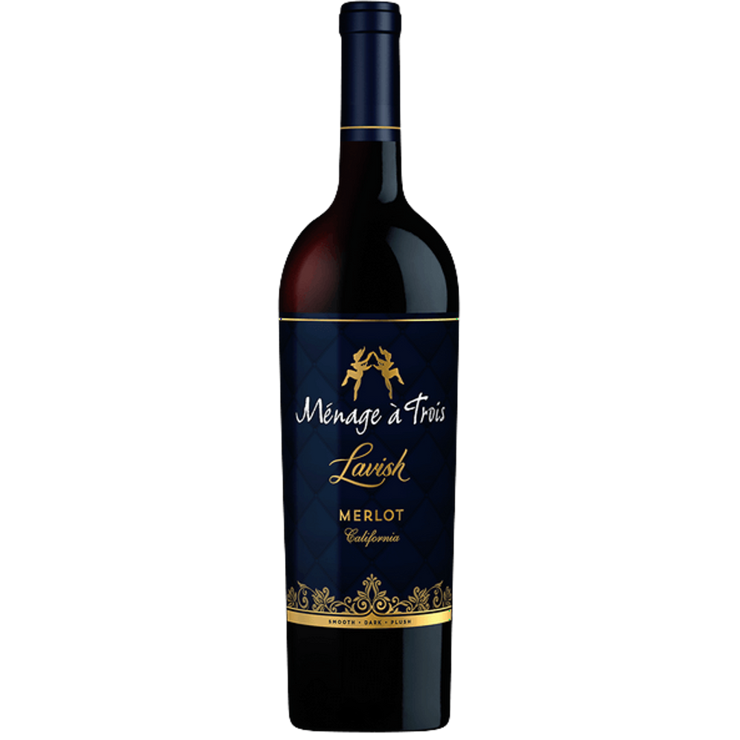 Menage a Trois Merlot Lavish California 2018 (750ml)