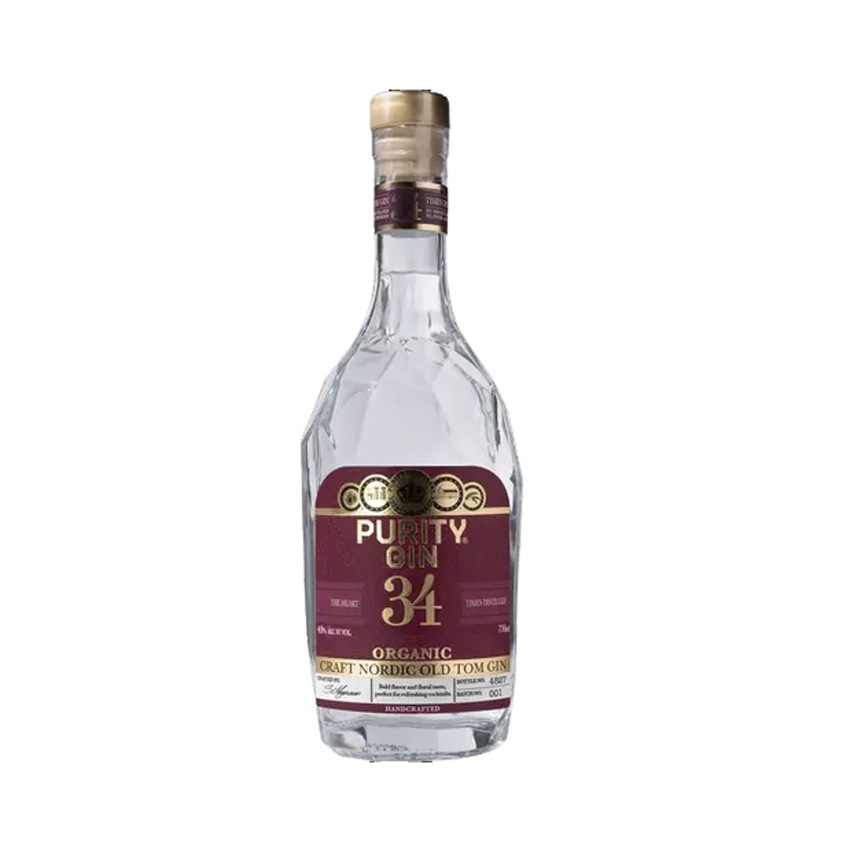 Purity 34 Old Tom Organic Gin (750ml)