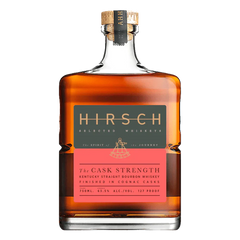 Hirsch "The Cask Strength" Straight Bourbon Whiskey Finished in Cognac Casks (750ml)