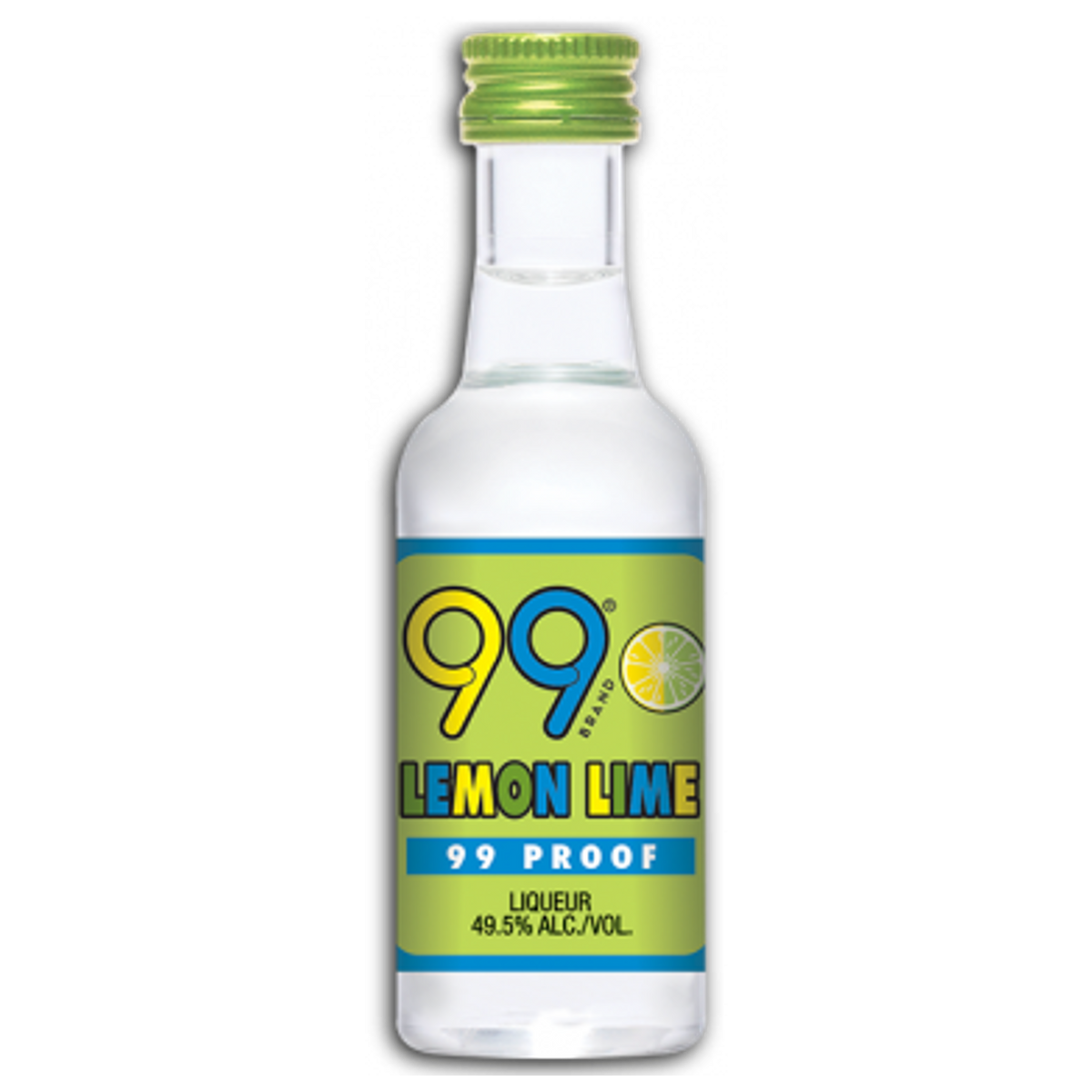 99 Brand Lemon Lime Liqueur (12x50ml)