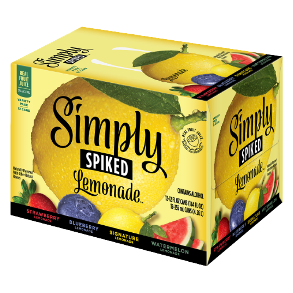 Simply Spiked Lemonade Variety Pack (12pk)