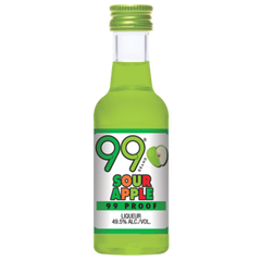 99 Brand Sour Apple Liqueur (12x50ml)